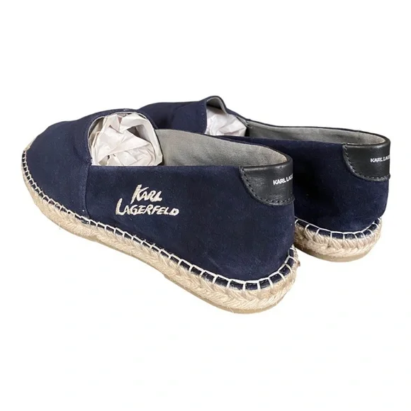 EUC Karl Legerfeld espadrilles size 8‎ no box - Picture 6 of 9